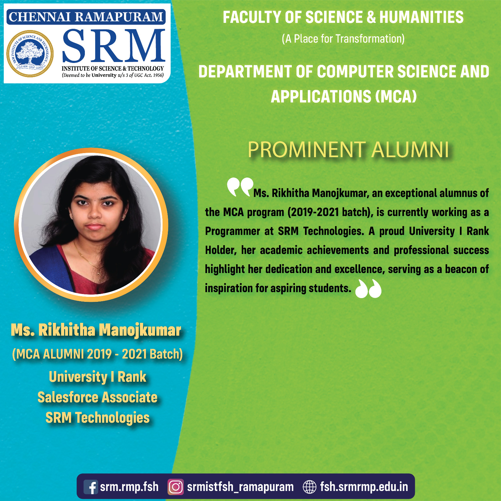 Ms.Rikhitha Manokumar
