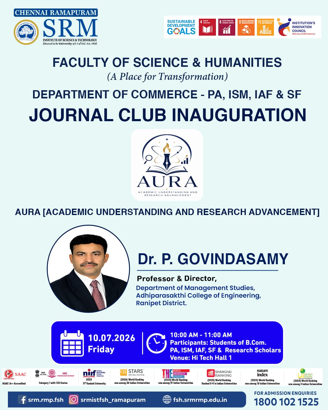 Journal Club Inauguration
