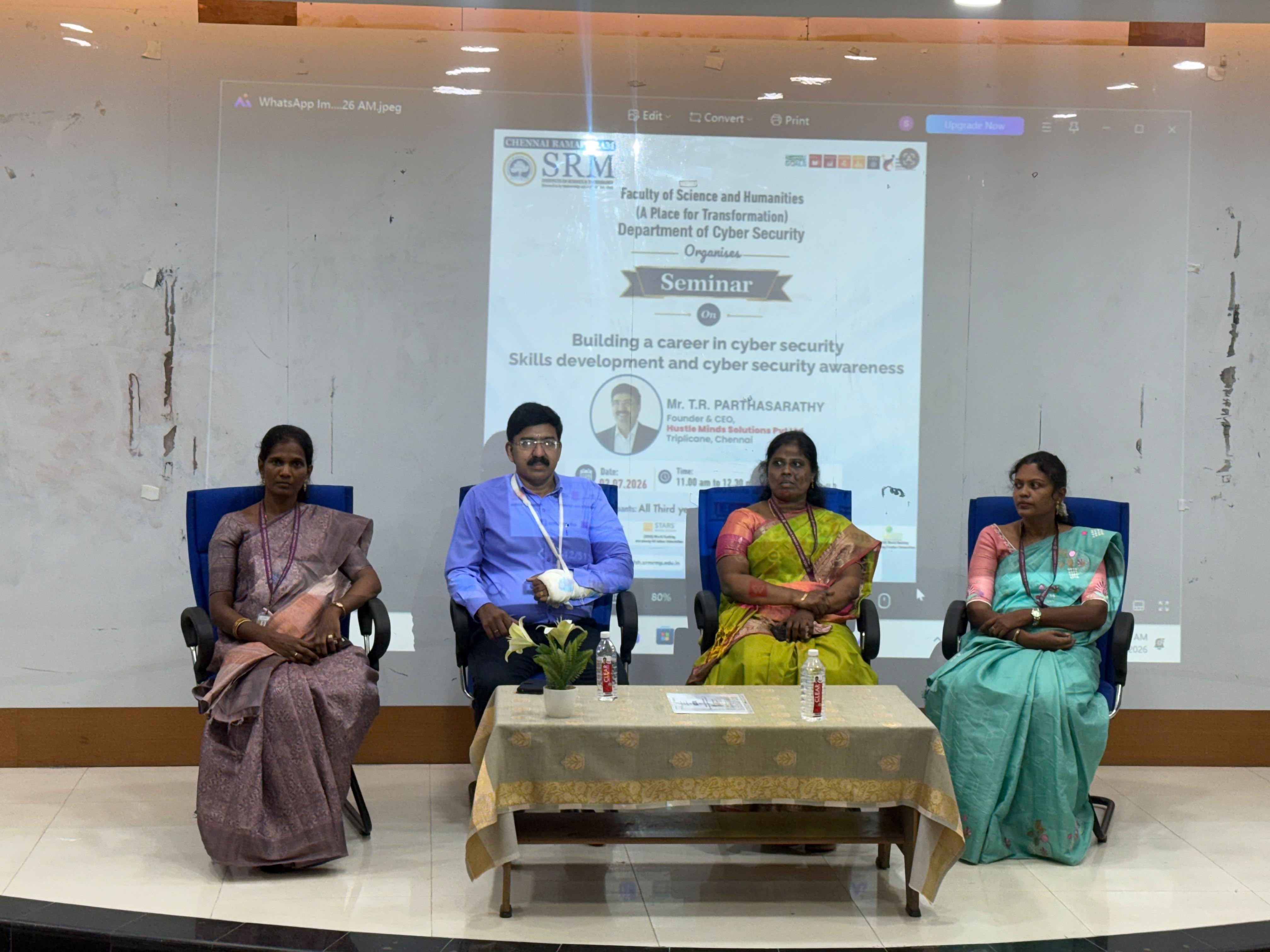 Seminar on “Building a career in cyber security skills development and cyber security awareness - photo 4