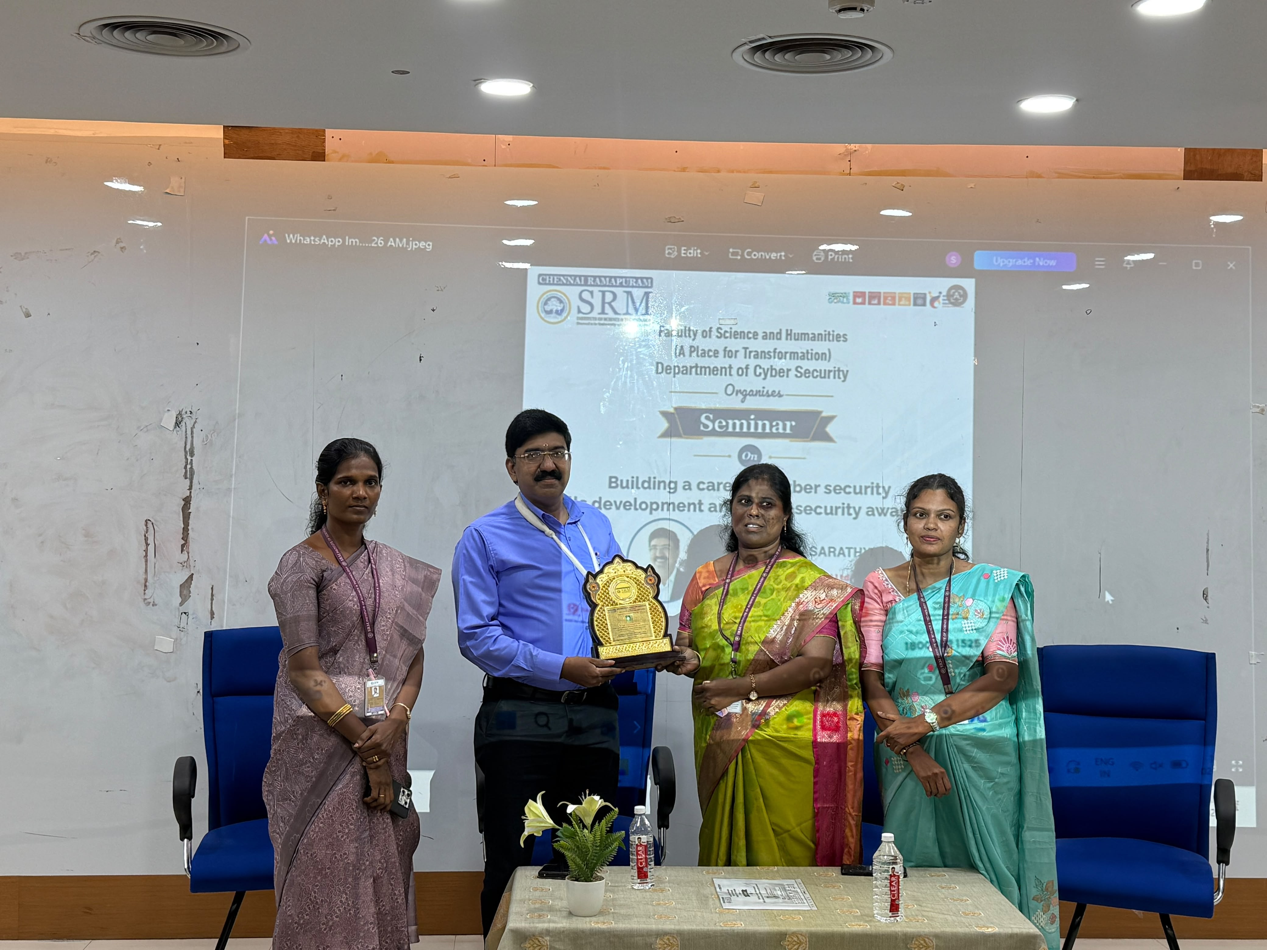 Seminar on “Building a career in cyber security skills development and cyber security awareness - photo 7
