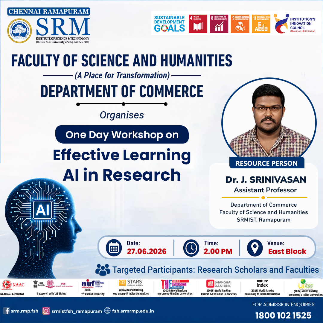 Effective Learning AI in Research