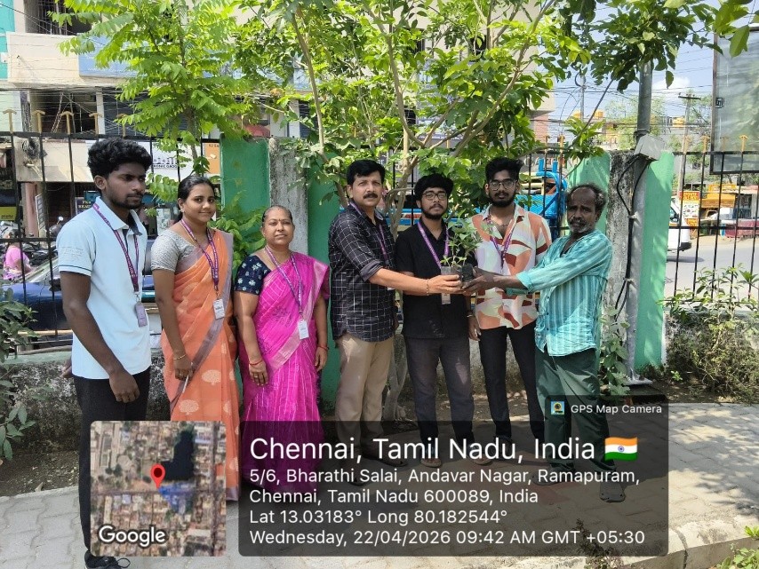 Outreach programme on Earth Day: “Plant a tree today, let the earth breathe tomorrow. - photo 1