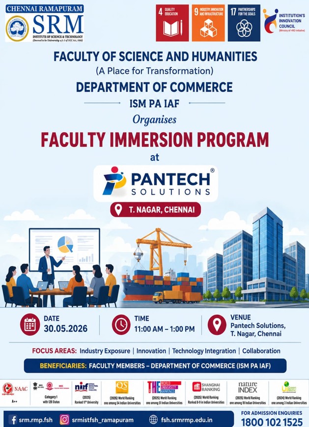 Faculty Immersion Program at Pantech Solutions