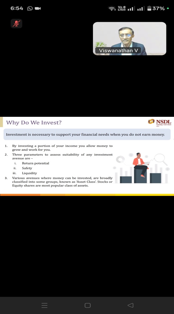 One Day Skill Development Program on Exploring Investment Opportunities - photo 2