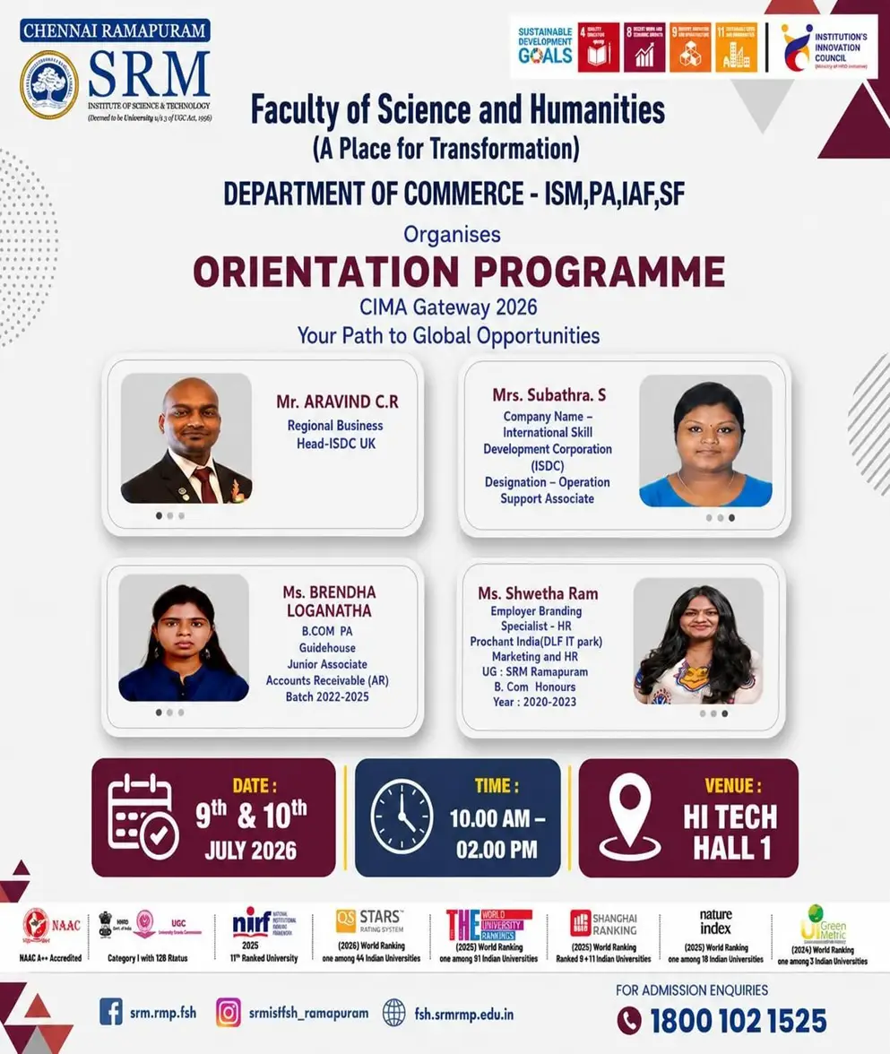 Orientation Programme – "CIMA Gateway 2026: Your Path to Global Opportunities."  Day 2
