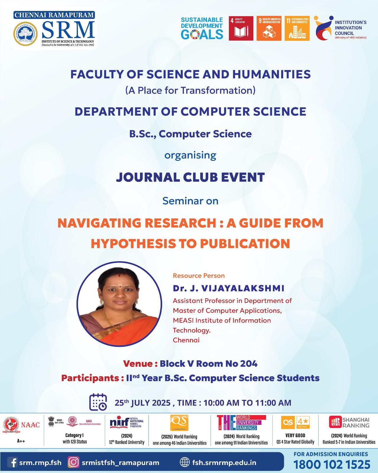 Journal Club Seminar