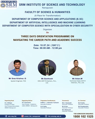 Three-Day Orientation Programme on Navigating the Career Path and Academic Success - photo 3