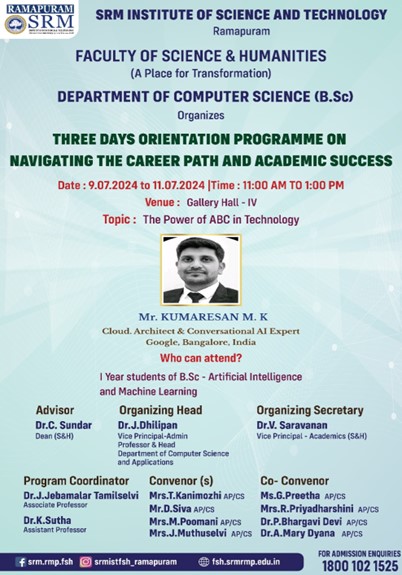 Three-Day Orientation Programme on Navigating the Career Path and Academic Success - photo 5