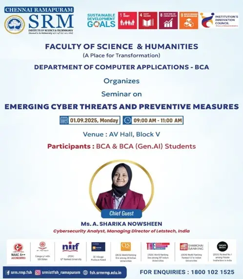 Seminar on Emerging Cyber Threats and  Preventive Measures