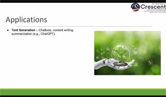 International Webinar Series on "Enterprise Strategy & Perspective of Generative AI and its Implications" - photo 2
