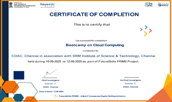 3 DAYS HANDS ON SKILL ELEVATION   PROGRAM ON CLOUD COMPUTING - photo 8