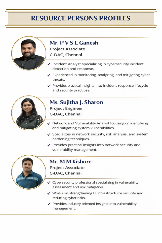Workshop on Cyber Security Tools & Techniques – A Digital Security Guard (Skill Elevation Program) - photo 2
