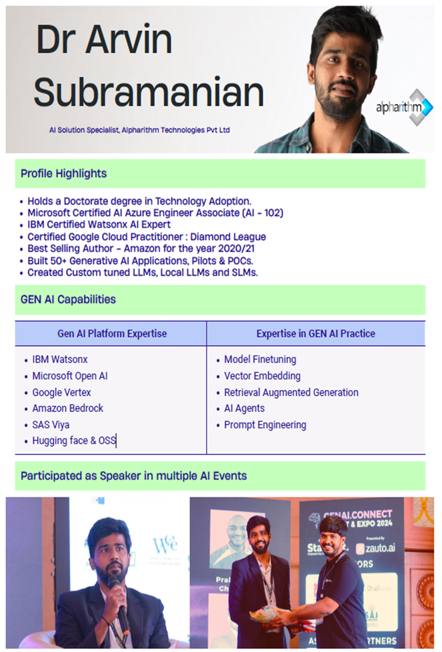 One day workshop on Generative AI - photo 2