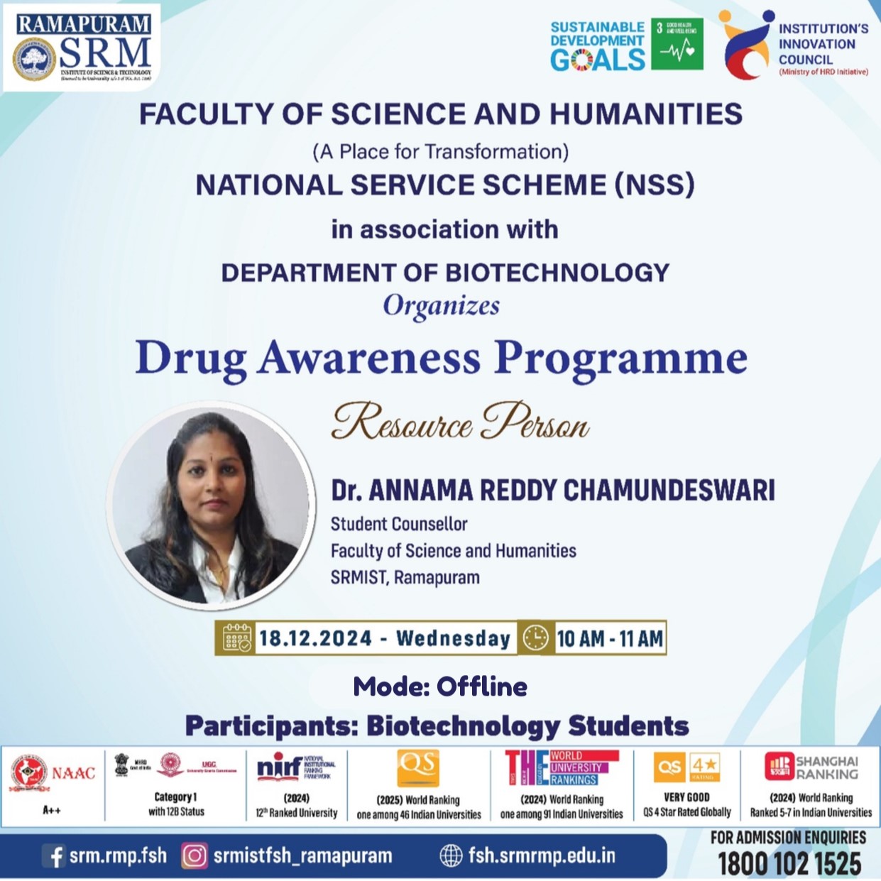 Drug Awareness Programme