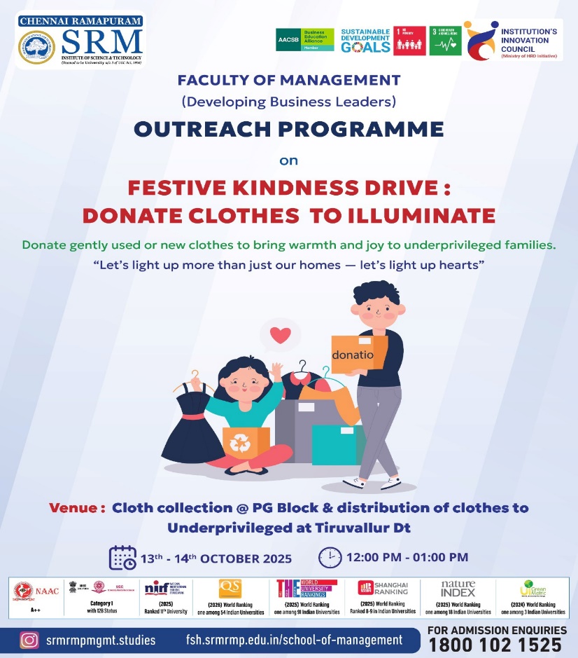 Outreach Programme – Warmth for Little Hearts this Diwali