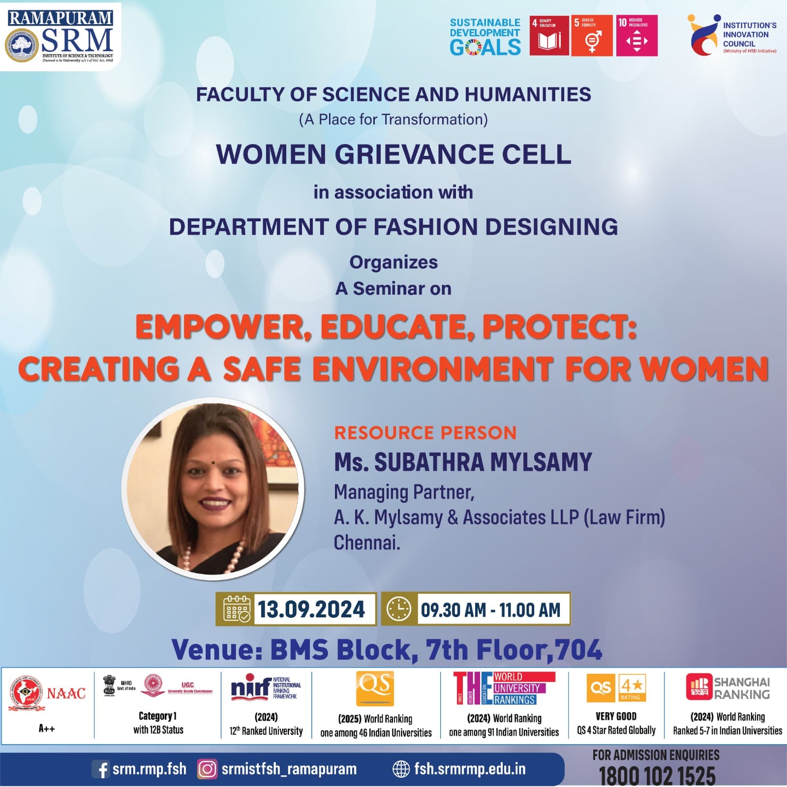 Empower, Educate, Protect: Creating a Safe Environment for Women