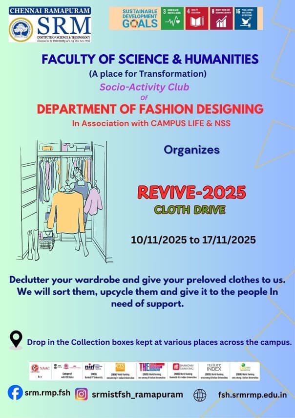 REVIVE-2025 – Cloth Drive