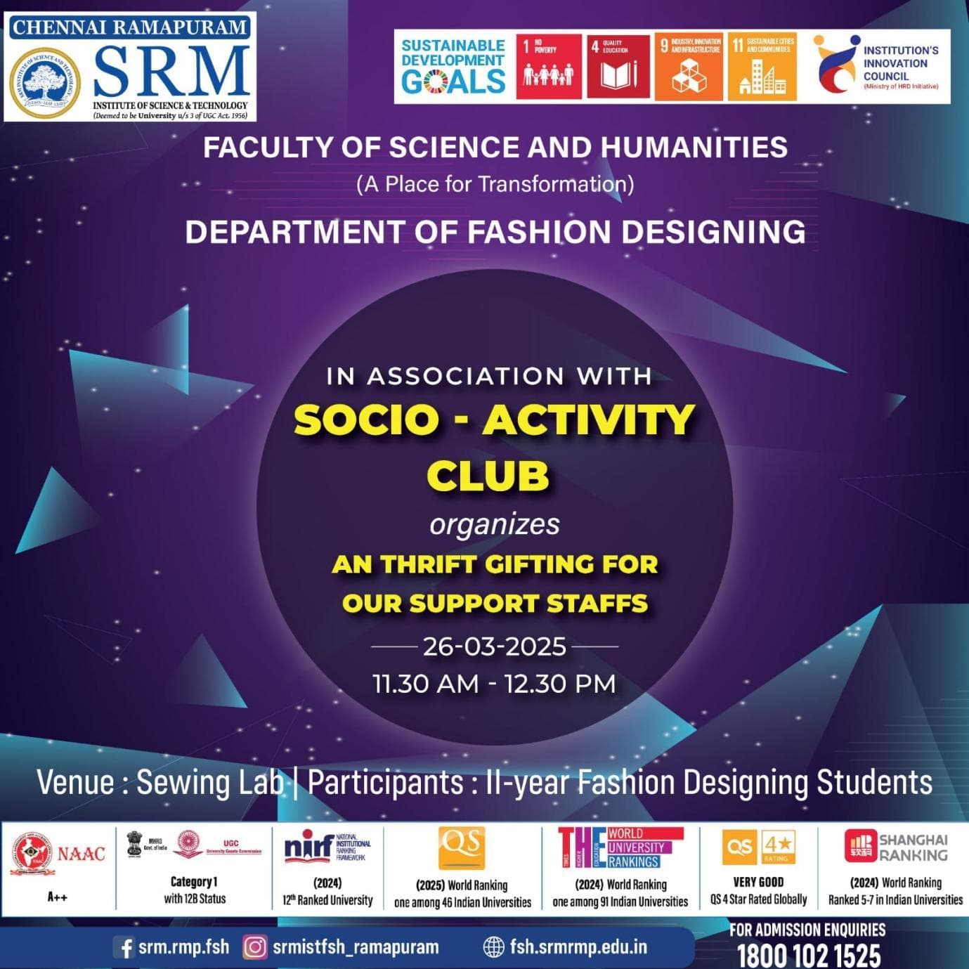 Thrift Gifting – Socio Activity