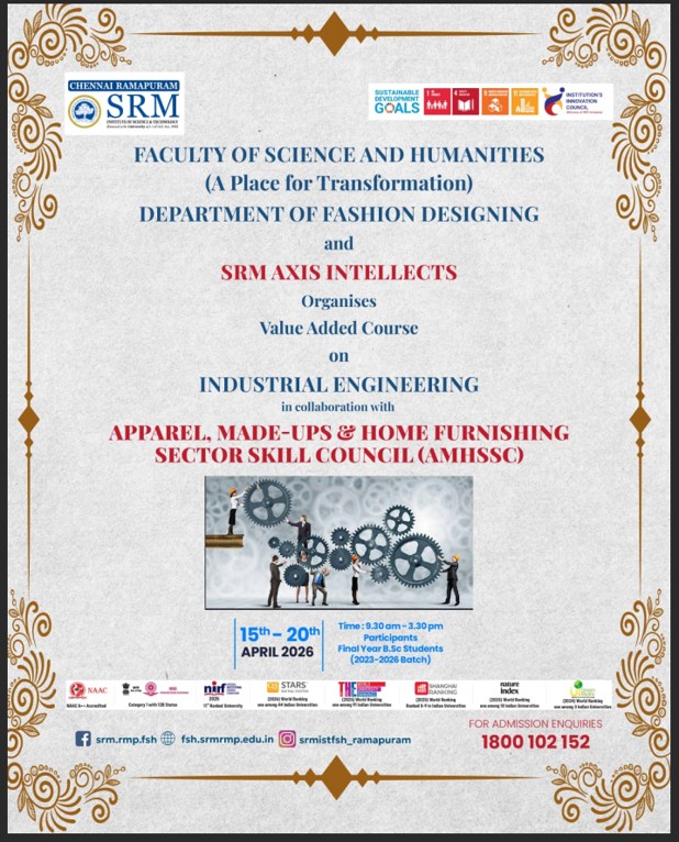 Industrial Engineering (Value Added Programme)