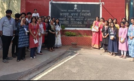 Industrial Visit to Ordnance Clothing Factory - photo 2
