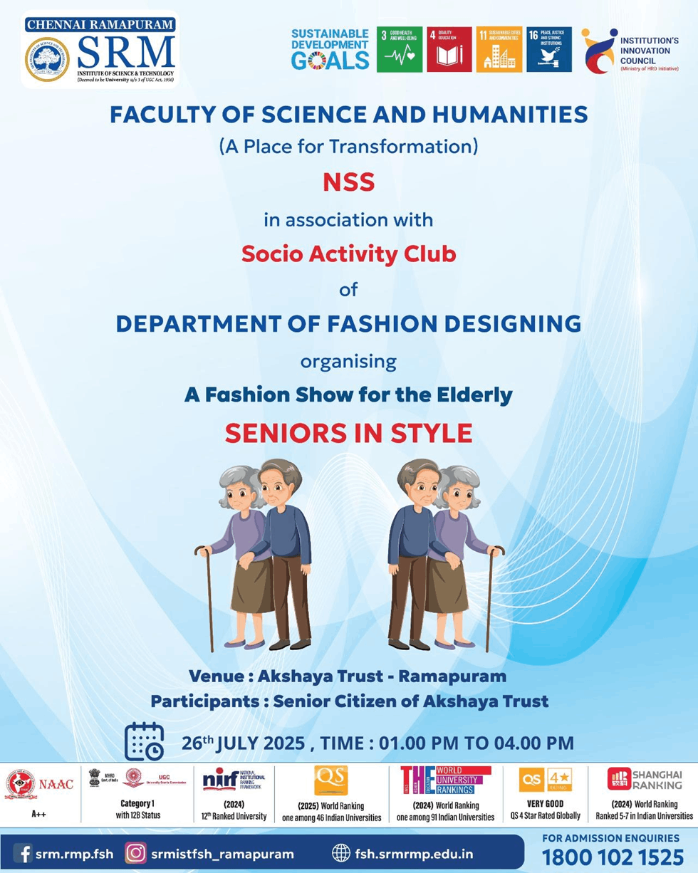 Senior In Style – Social Service Activity