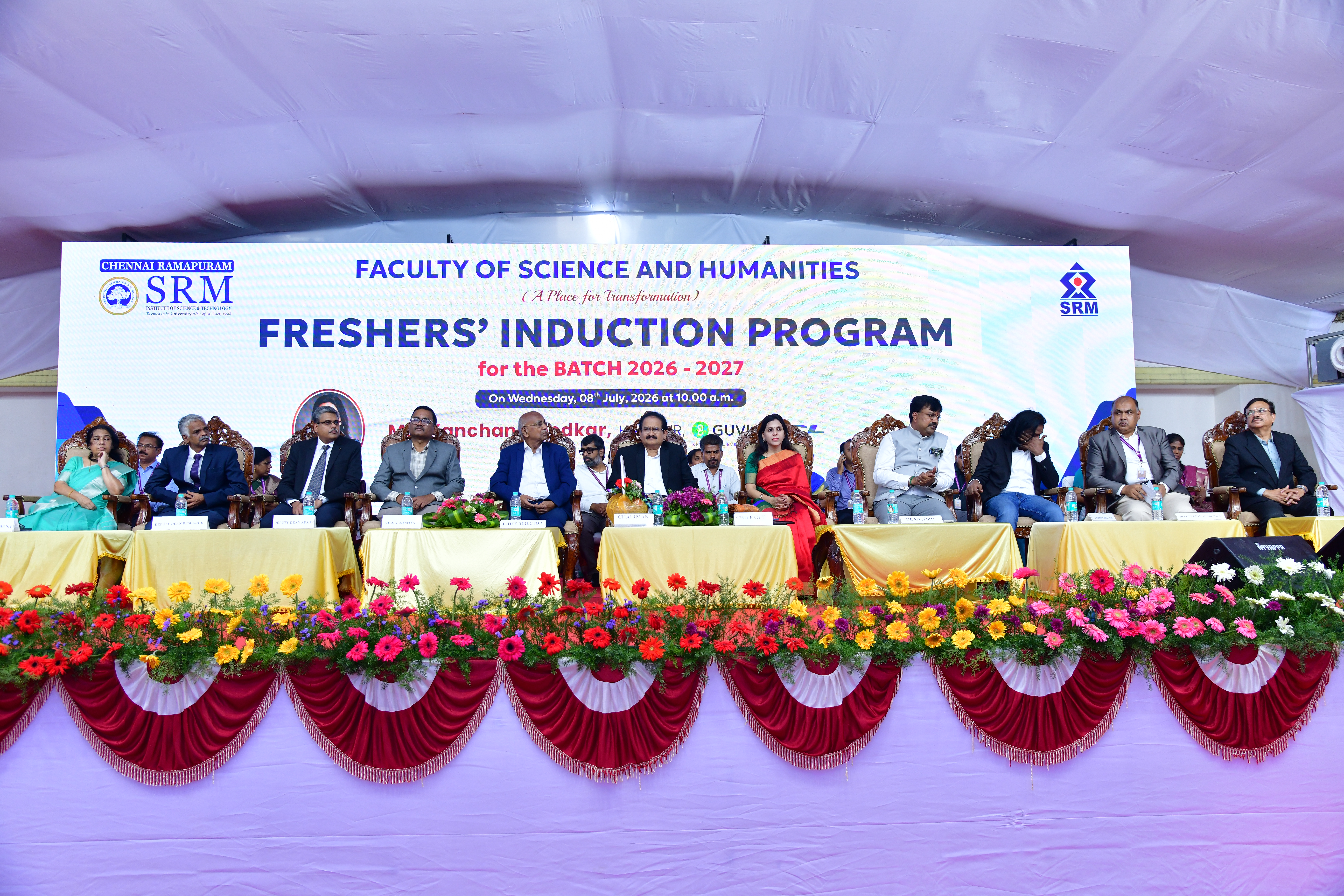 The Freshers’ Induction