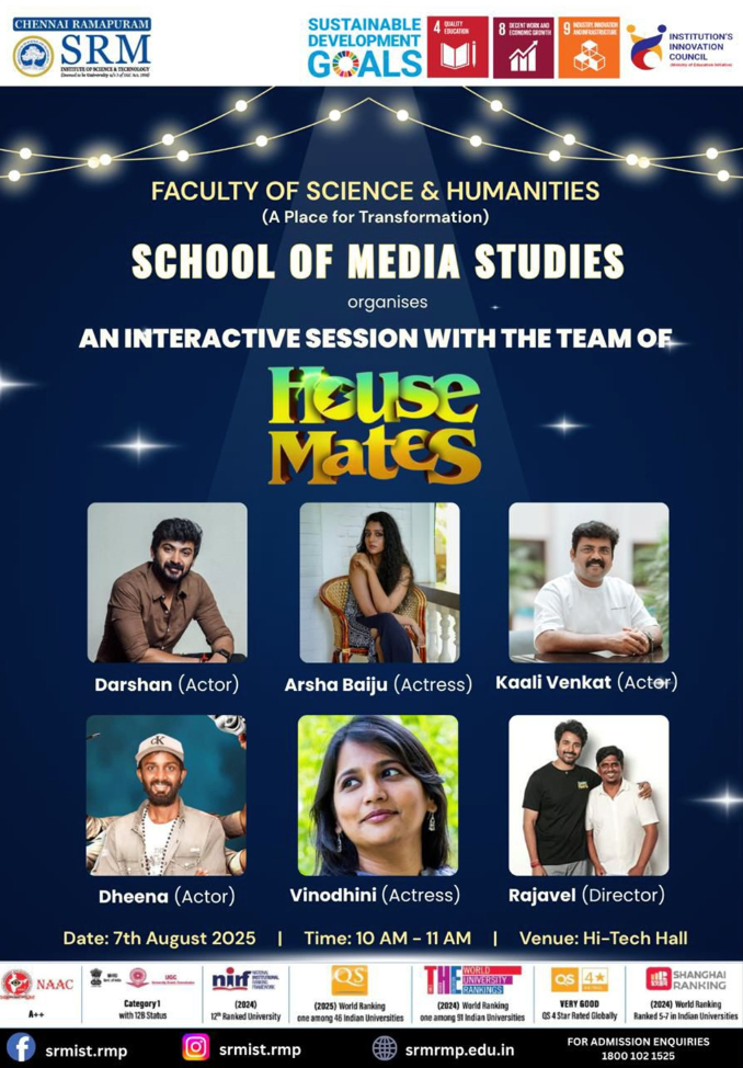 Behind the Screen: An Interaction with the Film Team Department of Journalism & Mass Communication - photo 3