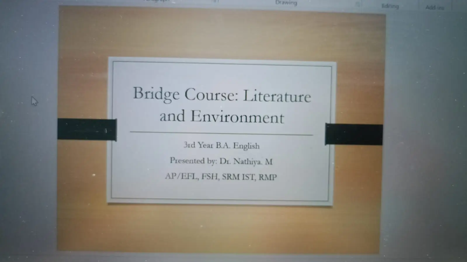Bridge Course for III B.A. English - photo 2
