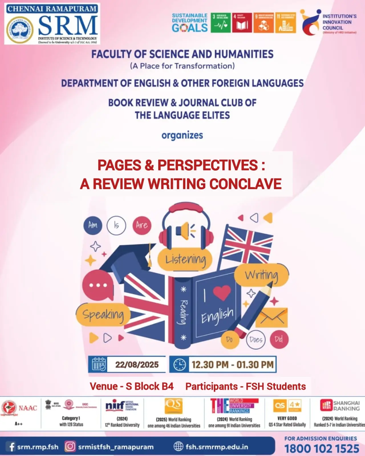 Pages & Perspectives: A Review Writing Conclave