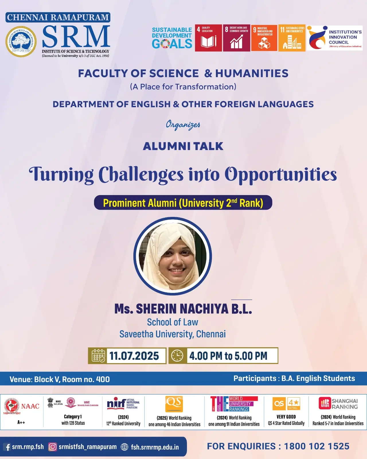 Turning Challenges into Opportunities