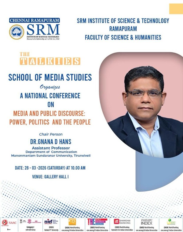 National Conference 2026 on Media and Public Discourse: Power, Politics and the People - photo 1