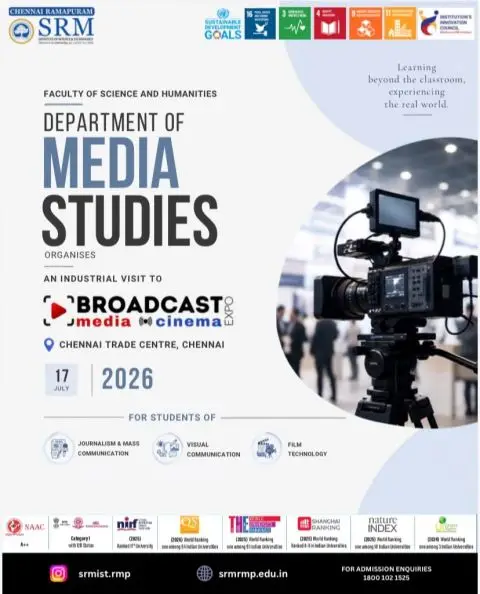 Industrial Visit to Broadcast, Media & Cinema Expo 2026