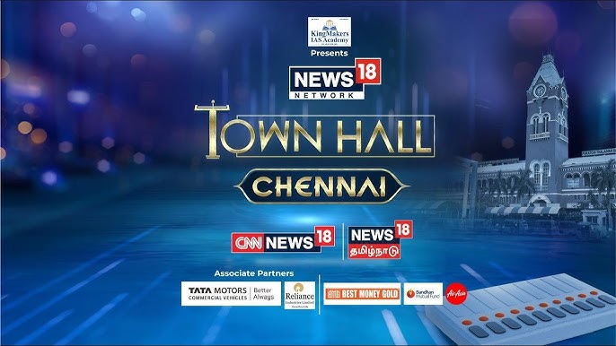 School of Media Studies Students Attend News18 “Town Hall” Conclave News18