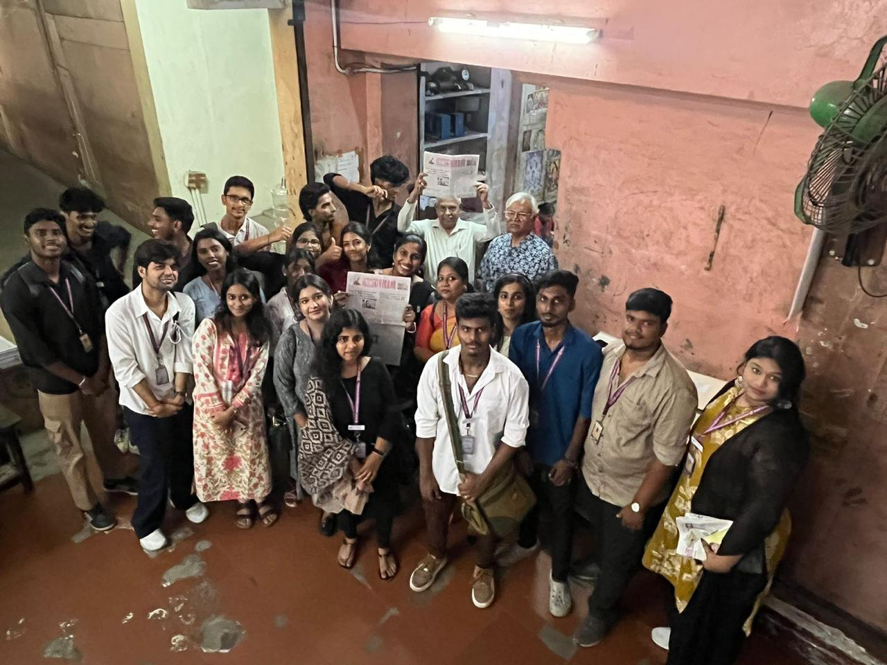 Exploring Regional Journalism: A Visit to Makkal Kural Makkal Kural & Trinity Mirror