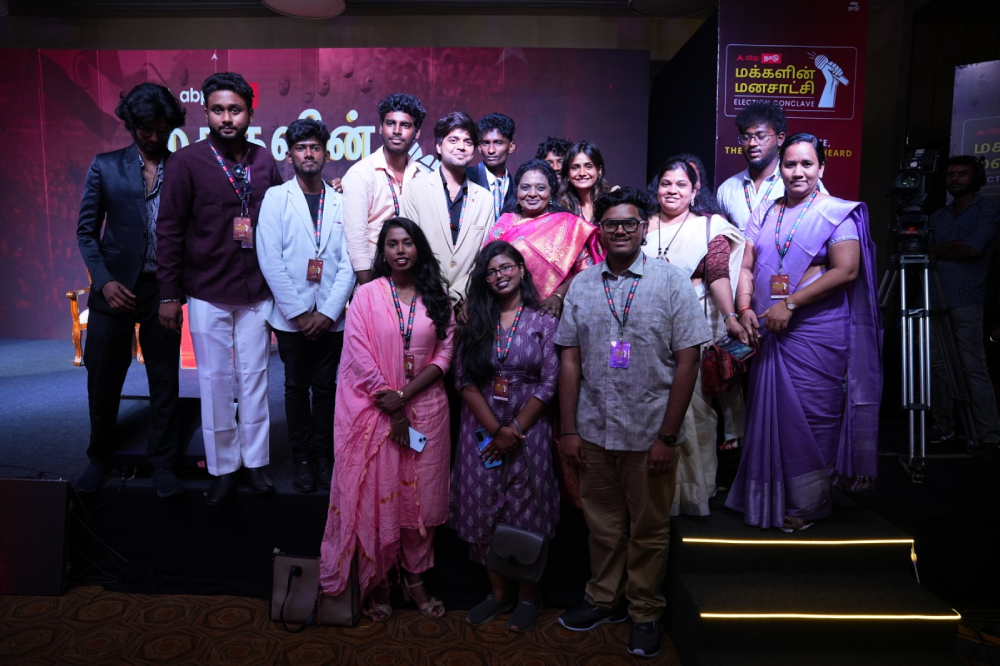 Students witness the ABP Nadu Election Conclave, “Makkalin Manasatchi” ABP Nadu Election Conclave - photo 2