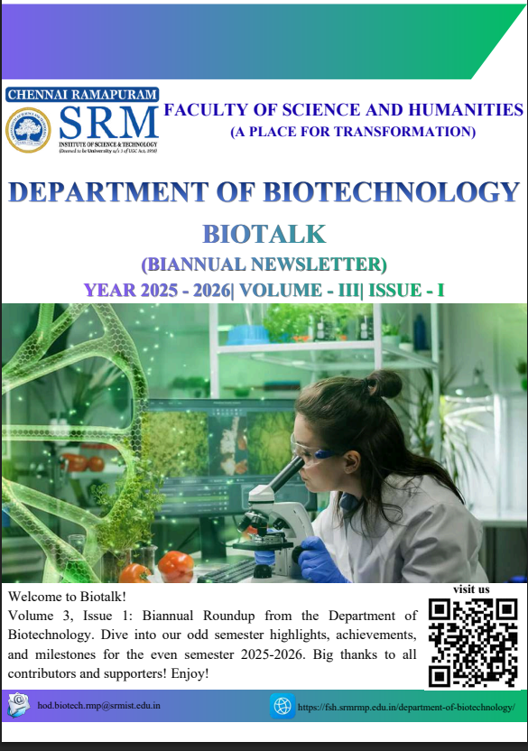 BioTalk Volume 3 Issue 1  Newsletter