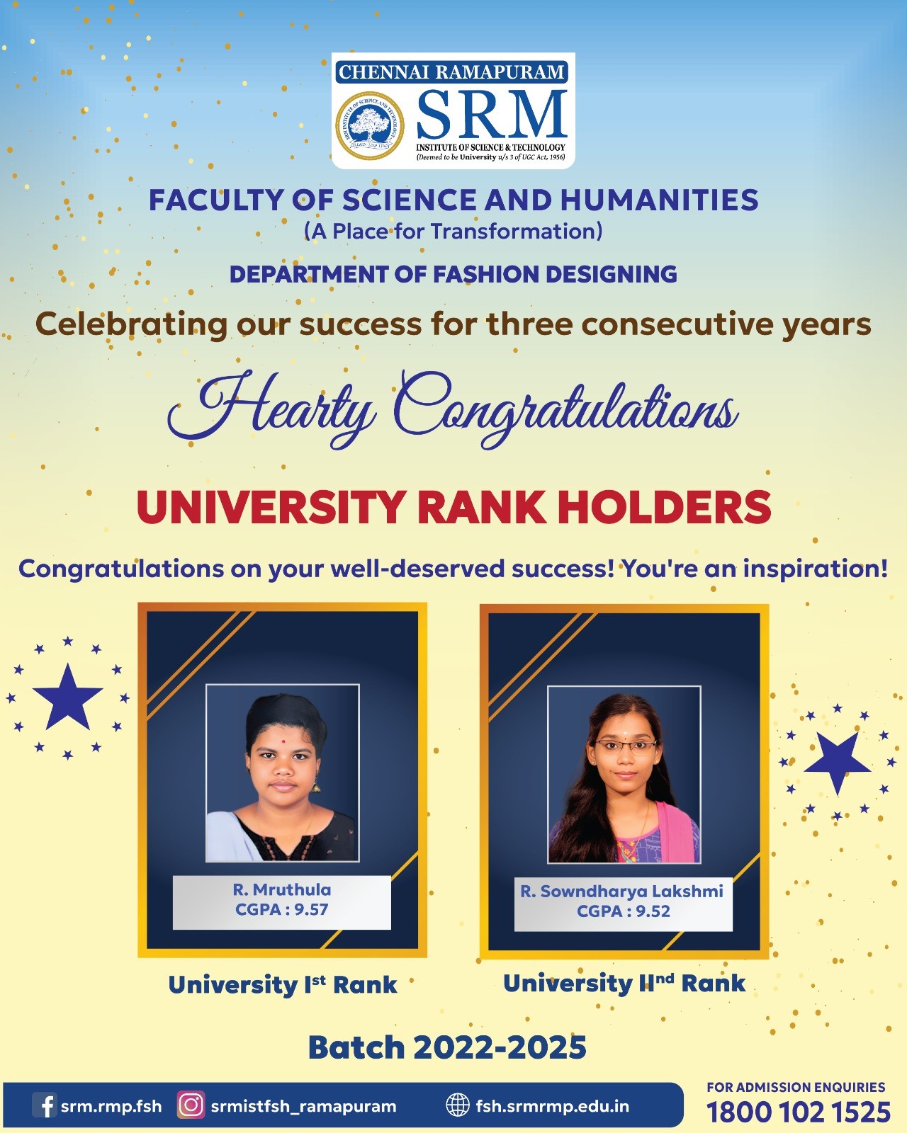 rank holders