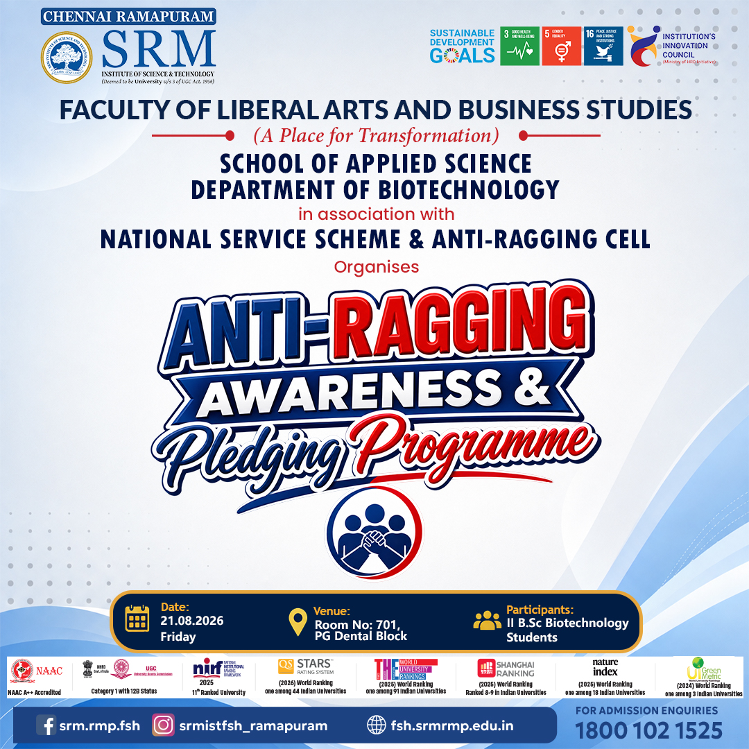 Anti-ragging awareness and pledging programme