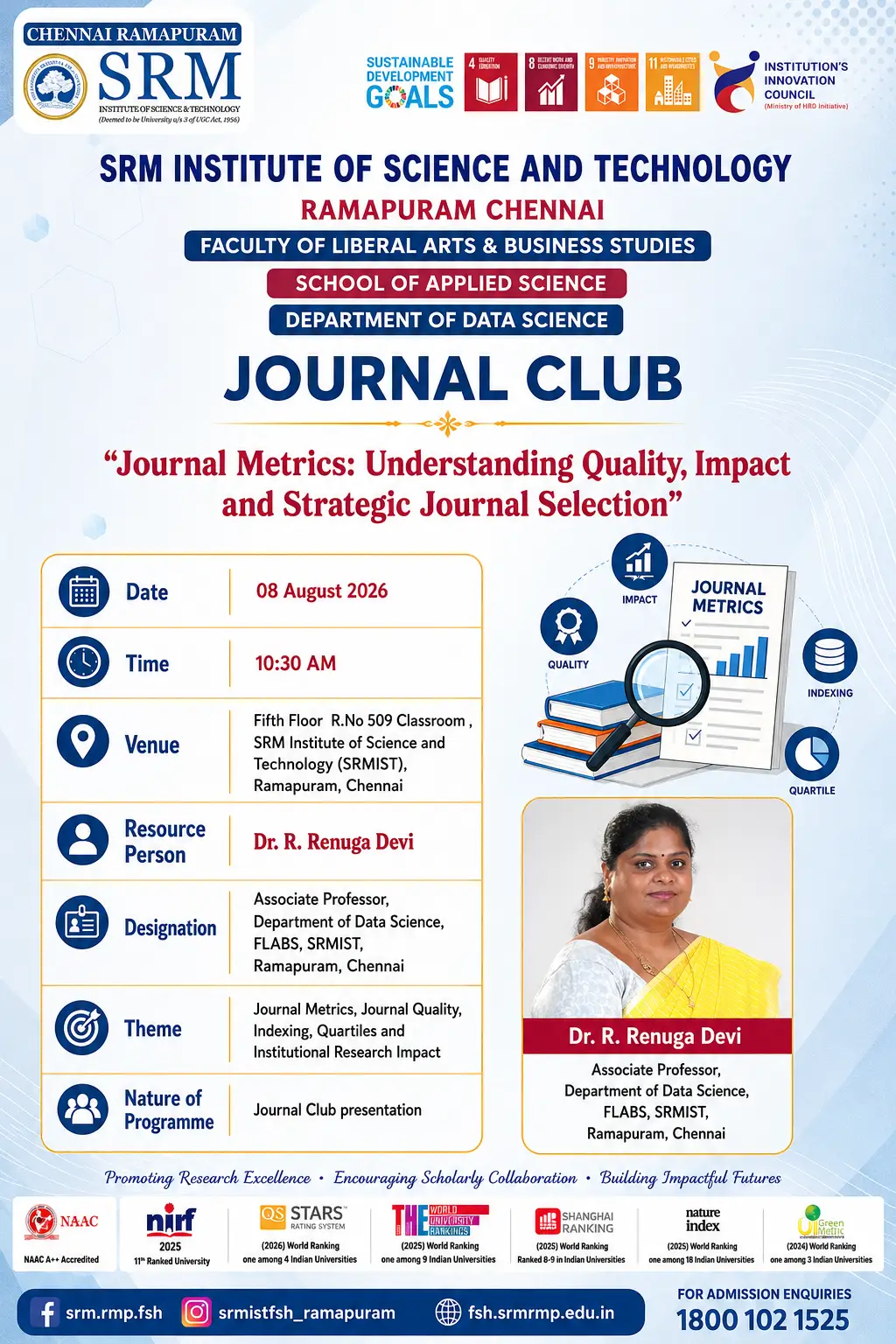 Journal Club: Journal Metrics