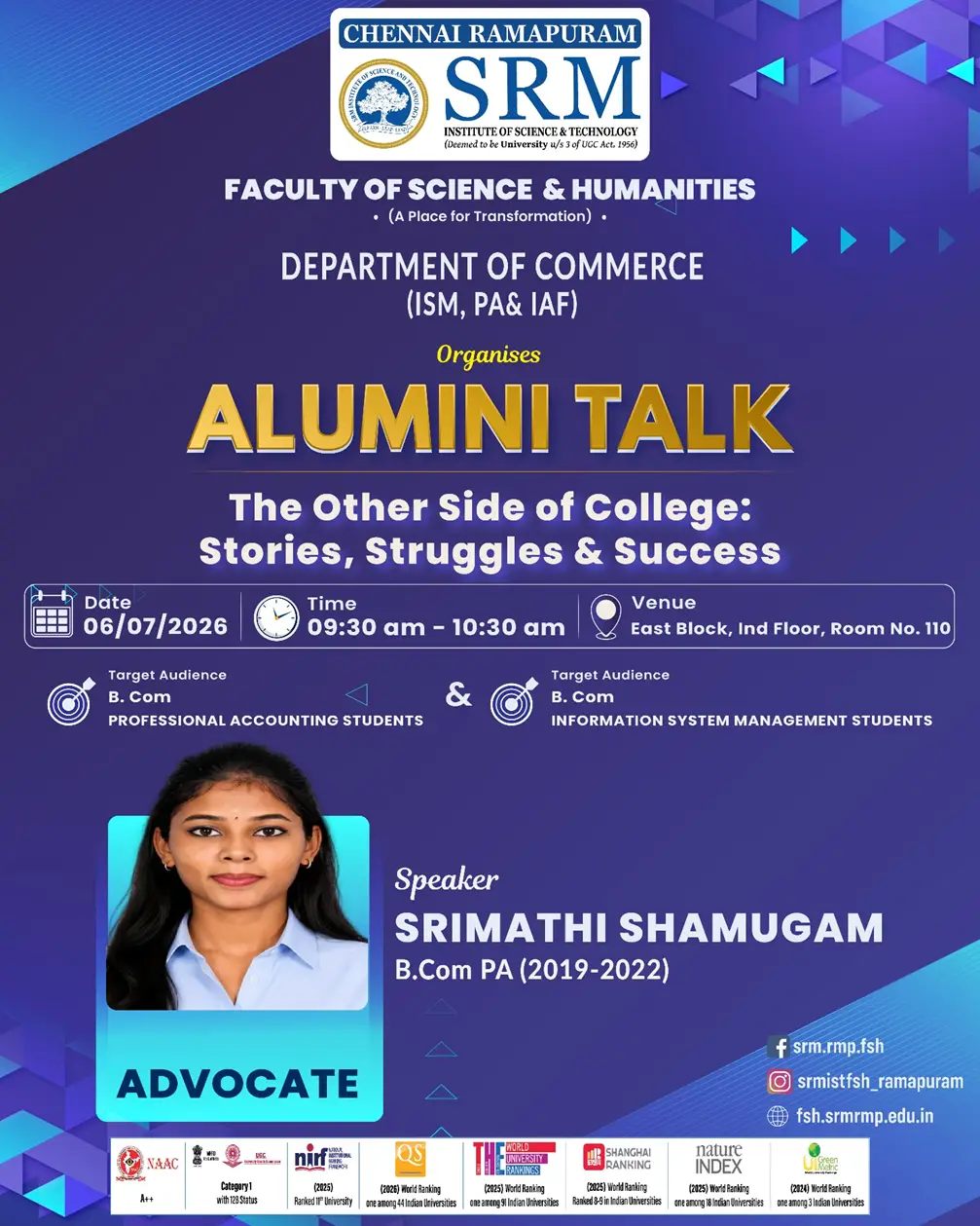 Alumni Talk 2K26