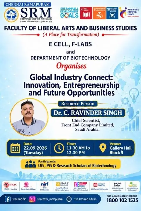 Global Industry Connect: Innovation, Entrepreneurship and Future Opportunities