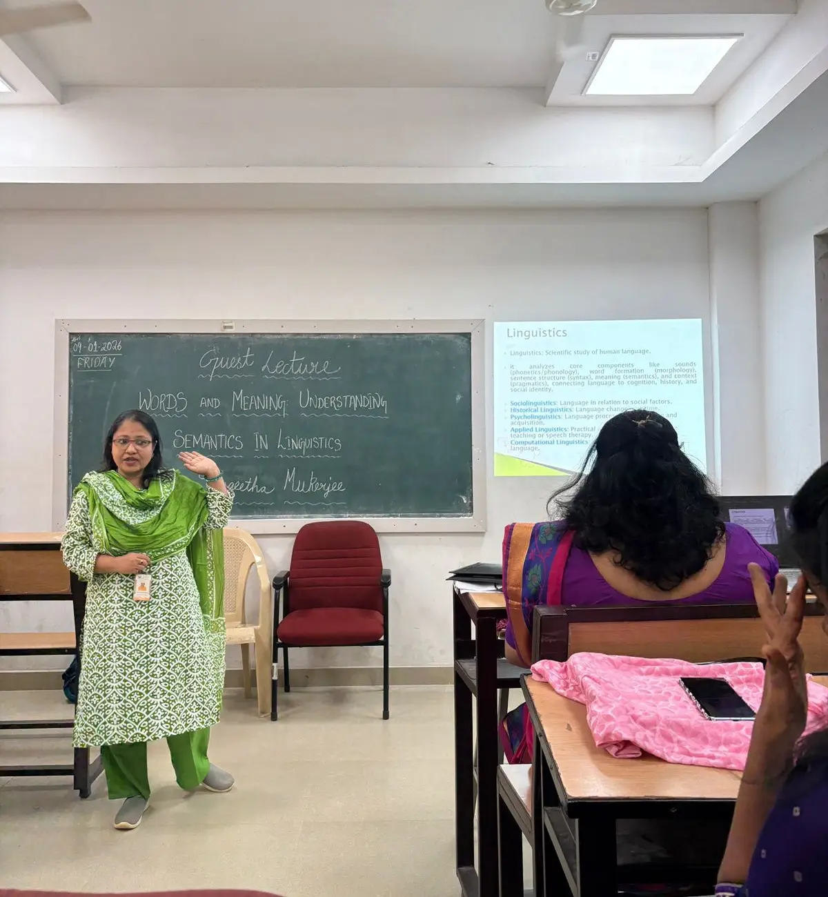 Guest Lecture On Words and Meaning - photo 2