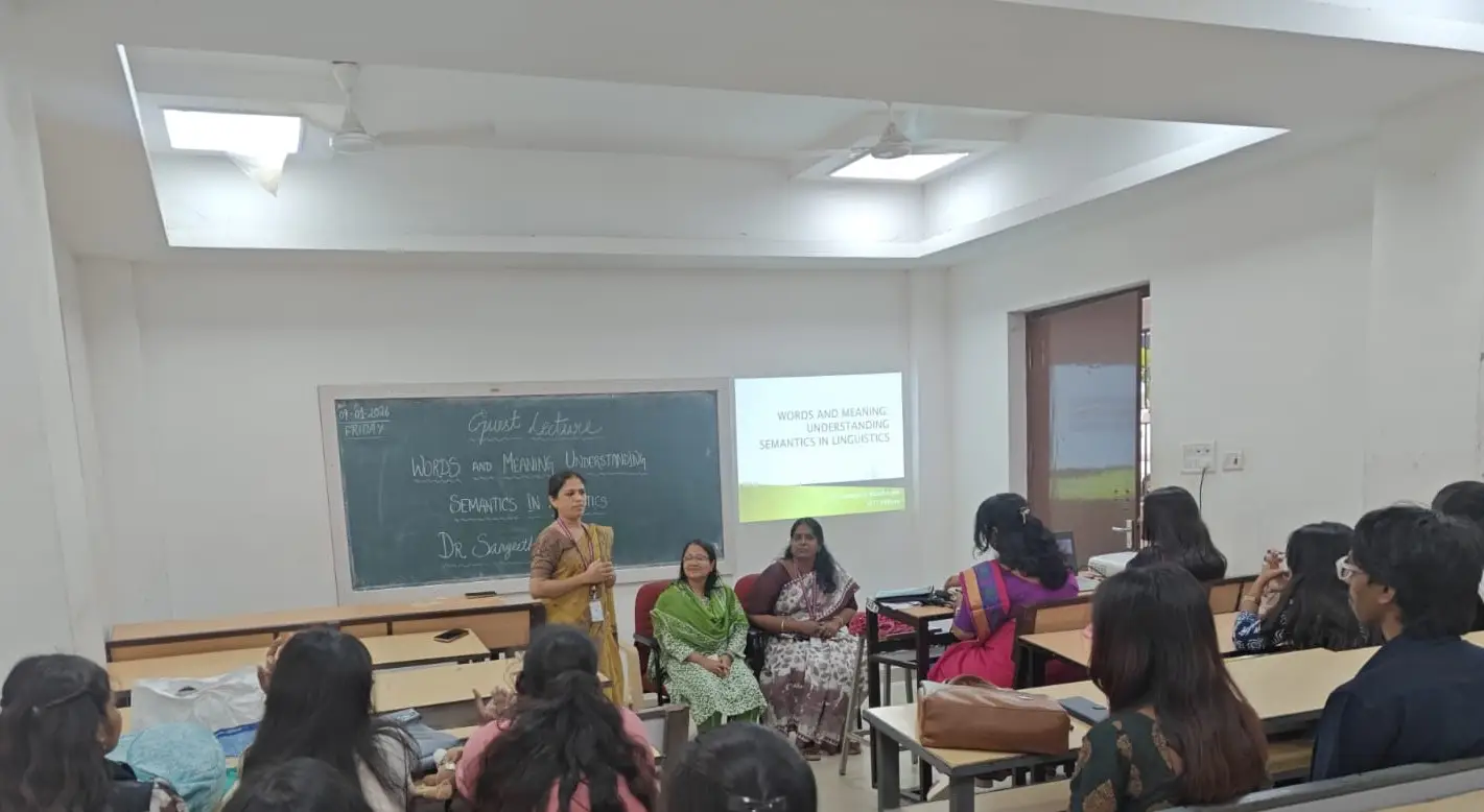 Guest Lecture On Words and Meaning - photo 3