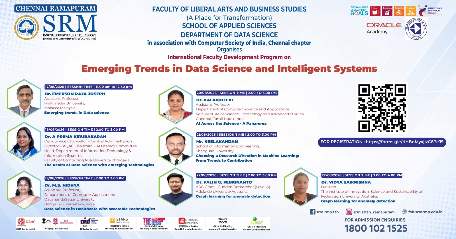 International Faculty Development Program–Emerging Trends in Data Science and Intelligent Systems - photo 1